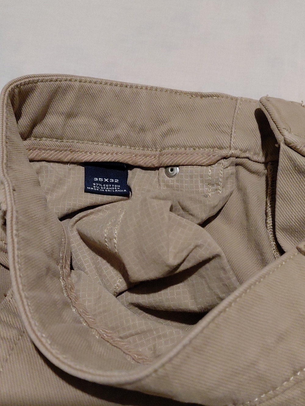 Cremieux Men’s Tan Jeans- 35/32 Classic Slim Fit - Picture 8 of 9